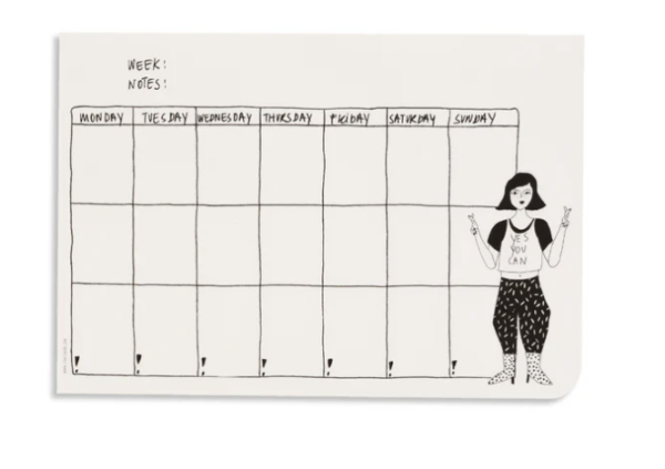 Weekly Planner Yes You Can